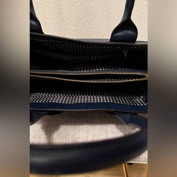 Kate Spade Handbag-NWOT- Navy Bow - Picture 7 of 8